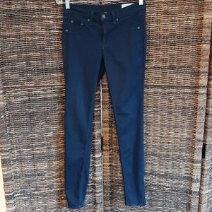 Rag & Bone Jeans Modal Leggings 27 Navy Sky Captain W15030163 Slim Skinny Soft